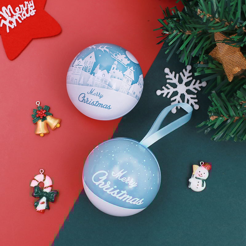 Festive Candy Jar Ball | Tree & Gift Ornament