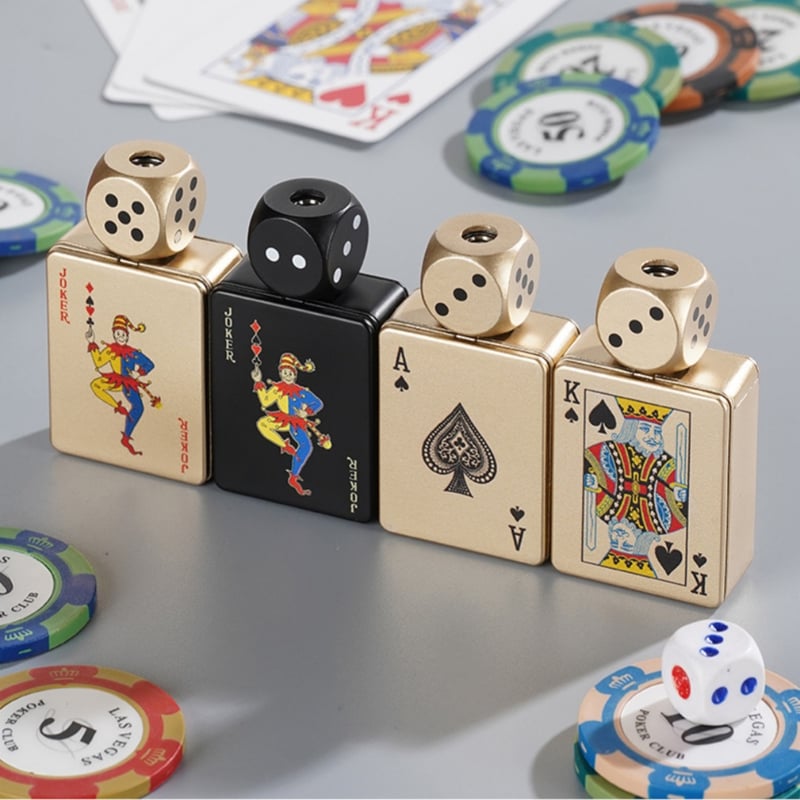 DiceSpark – Rotating Dice Lighter for Stress Relief