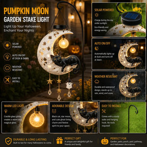 MoonGlow – Solar Crescent Moon Cat Lantern