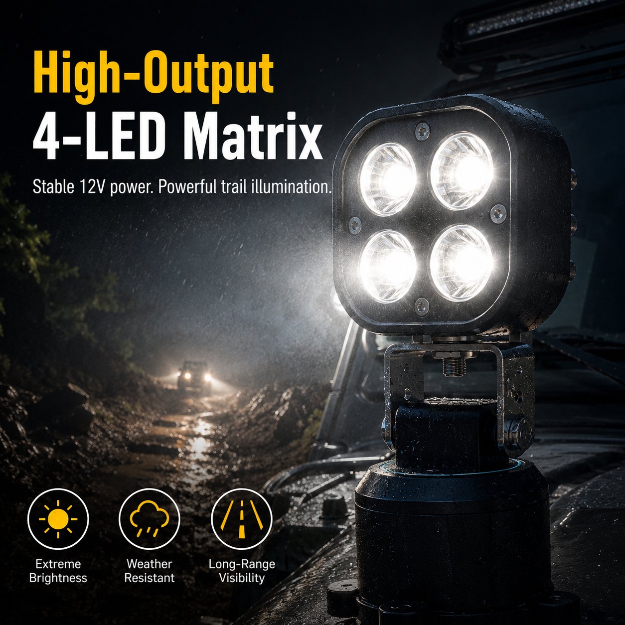 TrailGlow – Omni-Directional Magnetic LED Pod Light