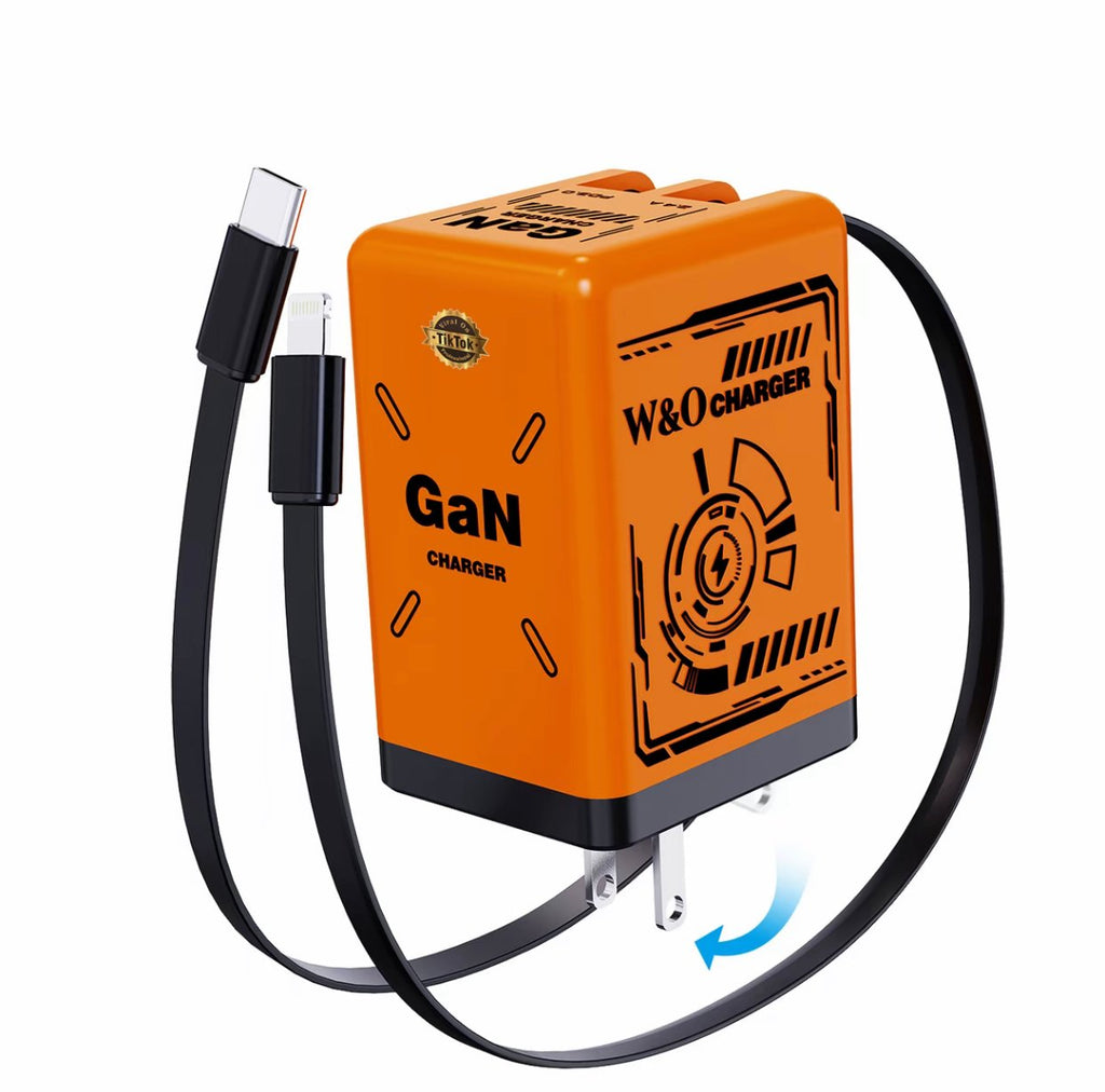 VoltMate 35W - Dual Retractable GaN Charger