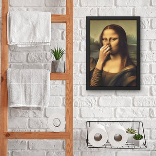 ToiletGiggles – Funny Frameless Bathroom Art
