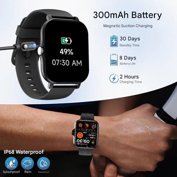 ⏰Only $11.99⏰All-day Fitness Monitoring💯Bluetooth Fashion Smart Watch