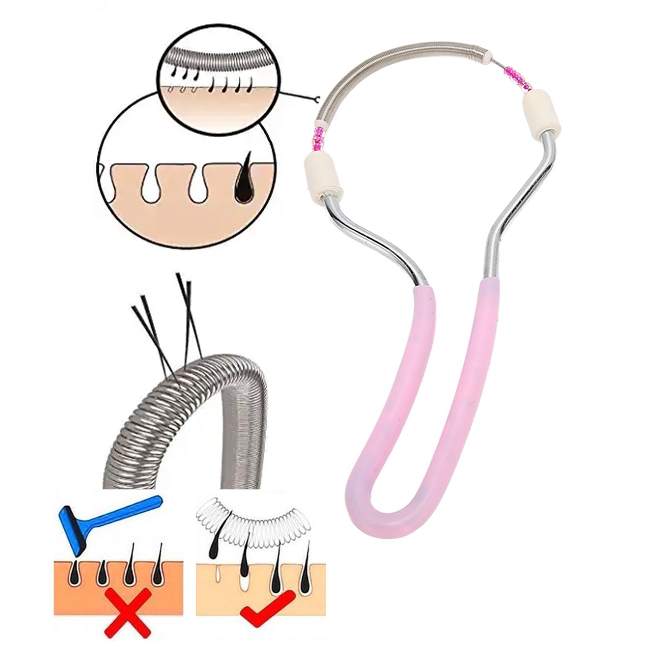 EpilStar, epilator portabil pentru îndepărtarea părului facial