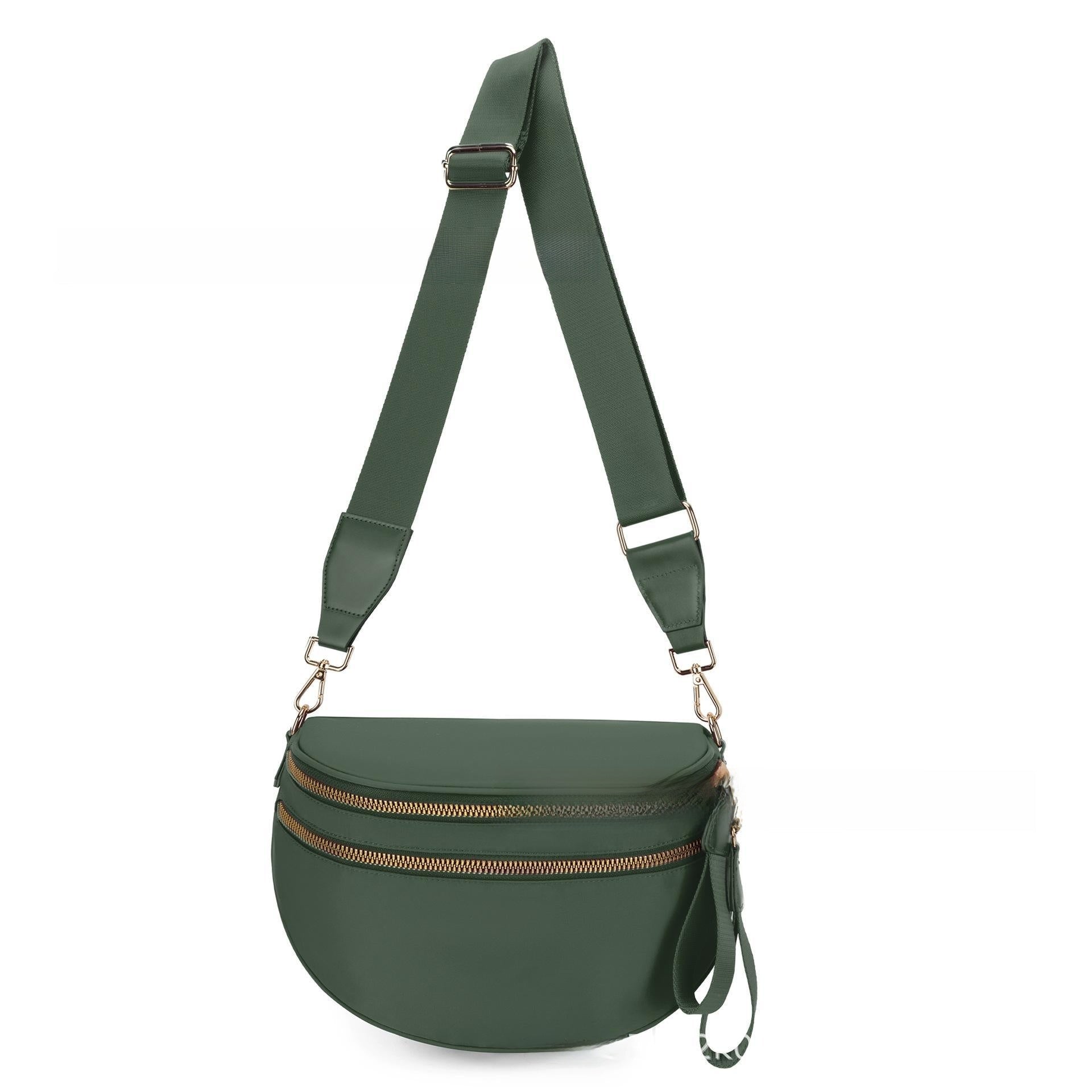 Everyday Crossbody Bag, Lima Green Checkered - SNO