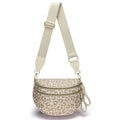 Cream Coffee Leopard