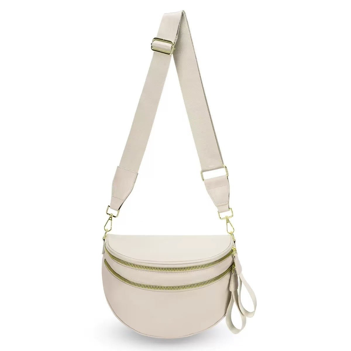 Everyday Crossbody Bag, Beige - SNO