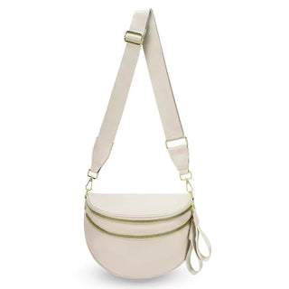 Everyday Crossbody Bag, Beige - SNO