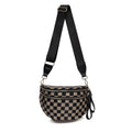 Black Brown Checkered