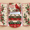 Waterfall Christmas Gift Card Booklet: Make Gift Cards Feel Truly Special 🎁✨