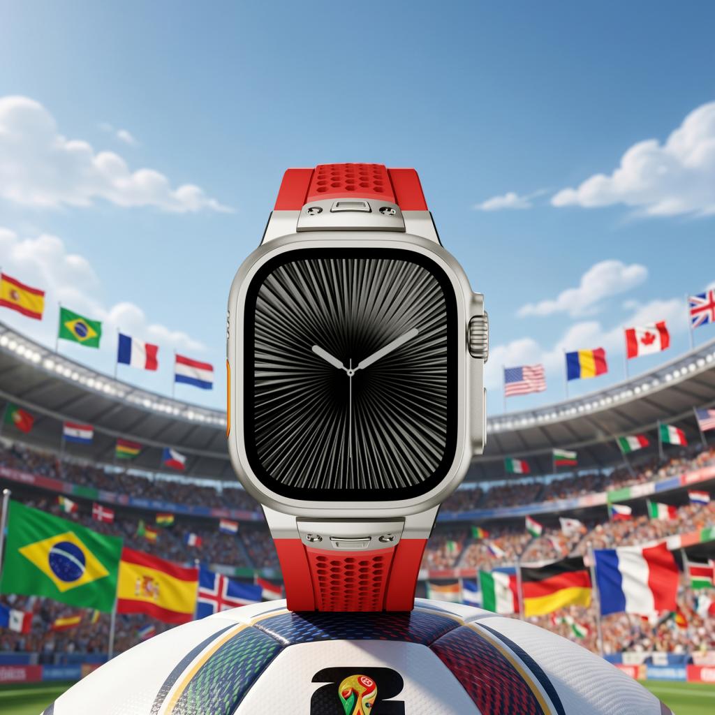 CyberFlex – Silicone Sport Band for Apple Watch