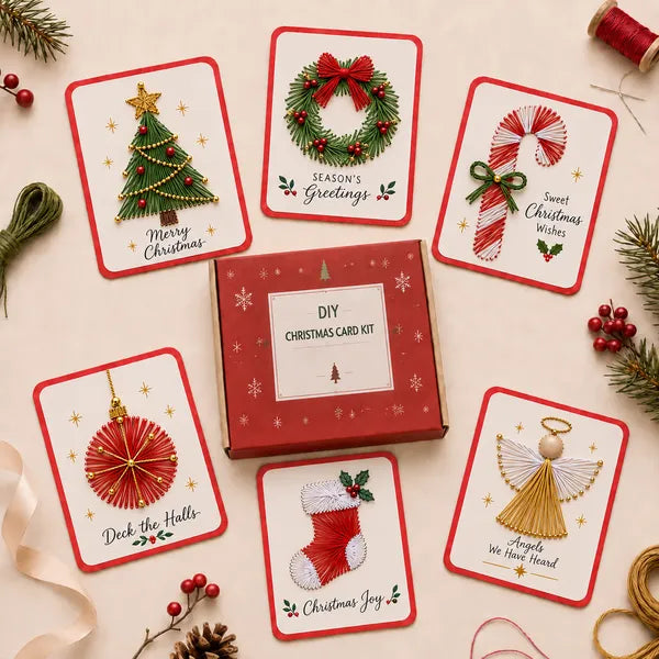 🎄 Merry & Bright Christmas DIY Kit (6 pcs)