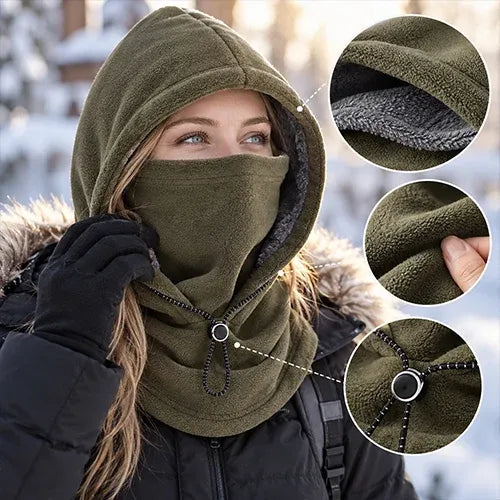 ❄FleeceShield – Double-Layer Integrated Mask Hat🧢