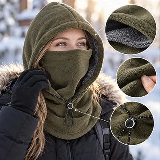 ❄FleeceShield – Double-Layer Integrated Mask Hat🧢