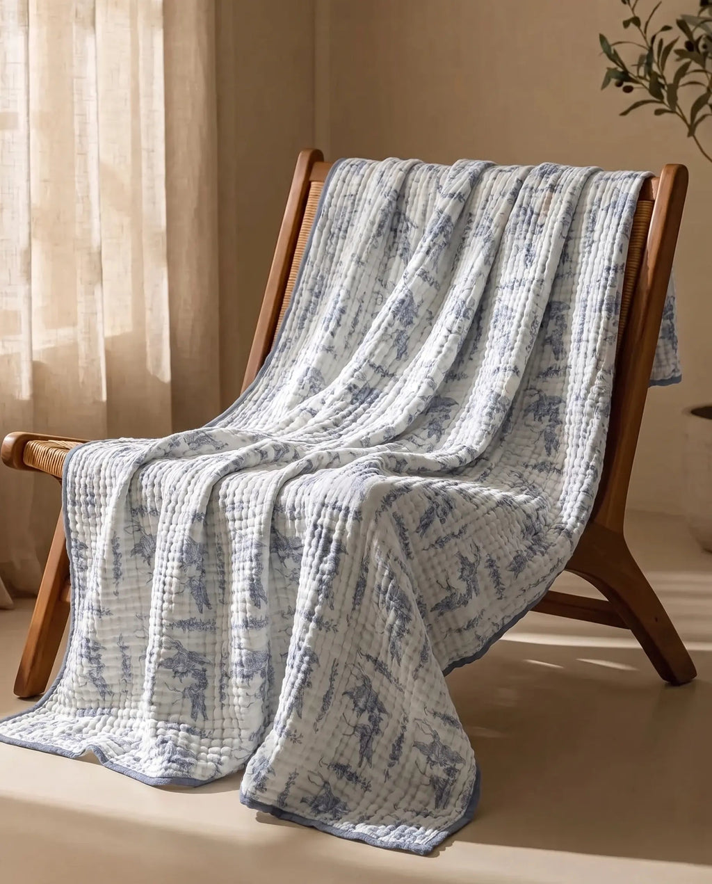 MuslinCloud – 100% Muslin Cotton Blanket