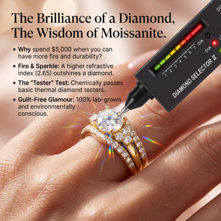 CrownTrio – 🔥 Triple-Stack Moissanite Ring Set in S925 Sterling Silver
