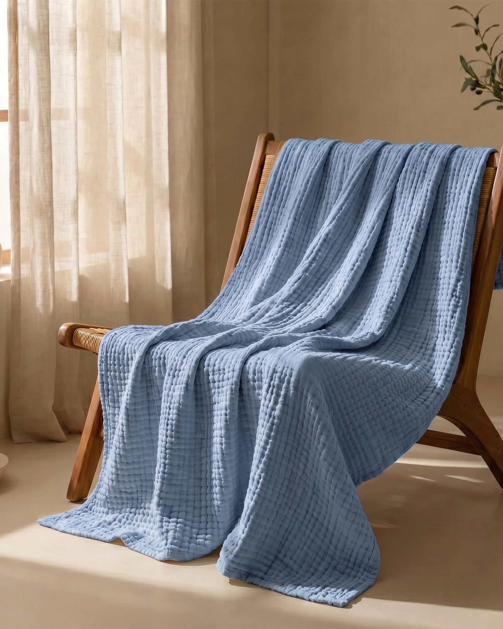 MuslinCloud – 100% Muslin Cotton Blanket