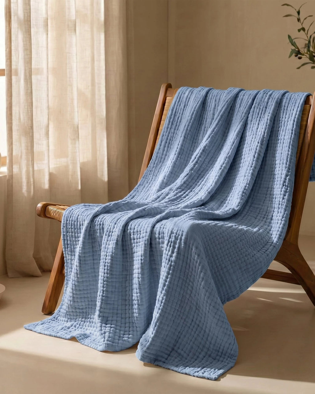 MuslinCloud – 100% Muslin Cotton Blanket