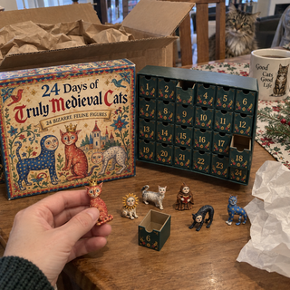 🐈🏰 OddKingdom – 24 Days of Ugly Medieval Cats Advent Calendar