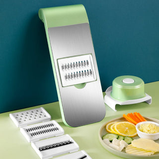 Durable stainless steel blades and ABS vegetable slicer