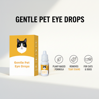 ClearGaze – Gentle Plant-Based Eye Drops for Cats & Dogs