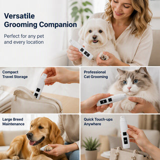 PawTrim – Electric Pet Nail Grinder with LED Power Display