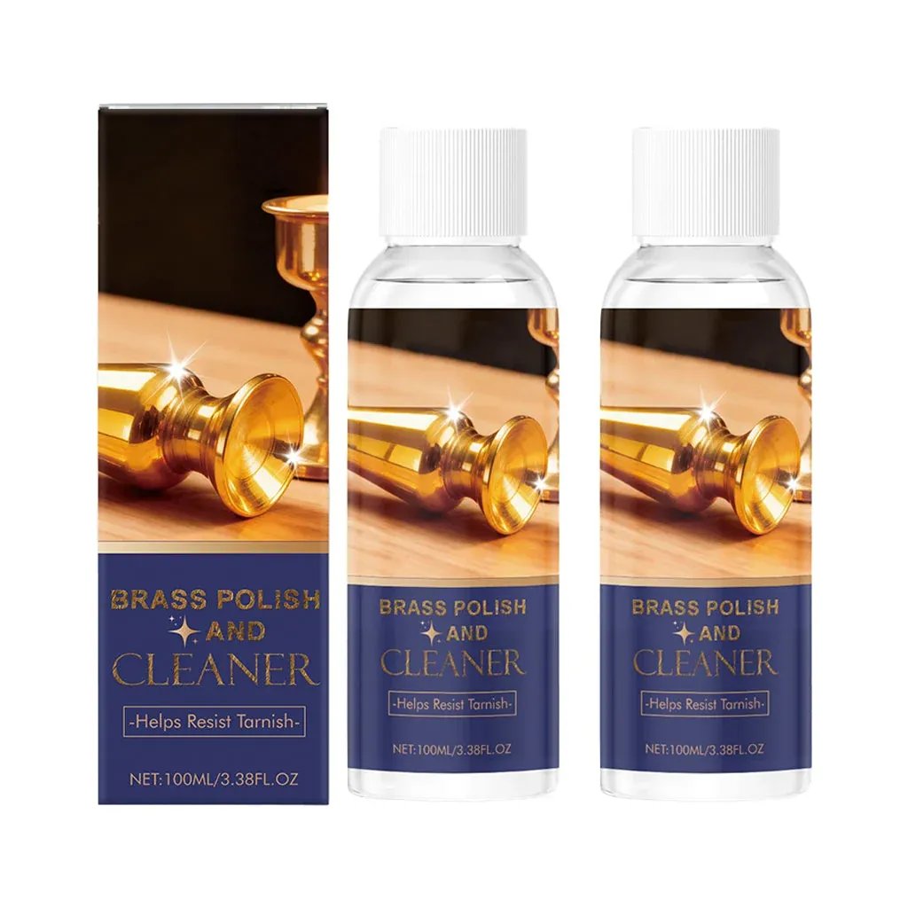 BrassRevive – 🔩Tarnished Brass? Fix It Fast!🔩 Polish & Cleaner That Removes Oxidation, Restores Shine and Is Gentle on Surfaces 🧽