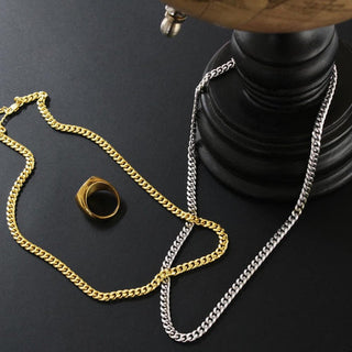 ForeverLink – To My Man Cuban Chain Necklace with Message Card