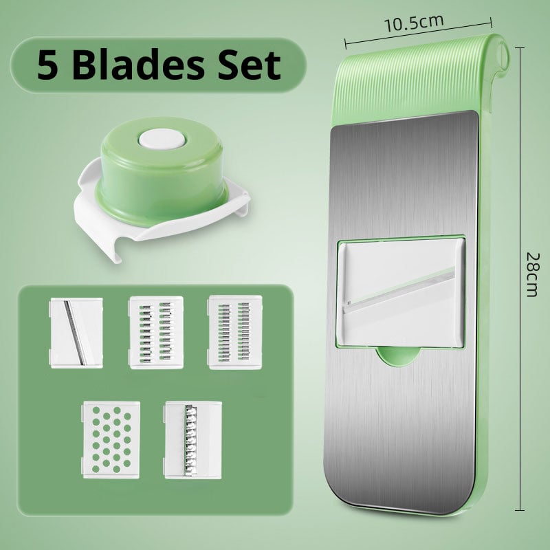 Complete multifunction vegetable slicer set