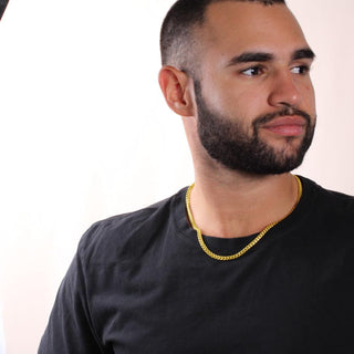 ForeverLink – To My Man Cuban Chain Necklace with Message Card