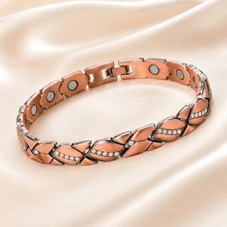 CopperEase – Women's Magnetic Copper Bracelet