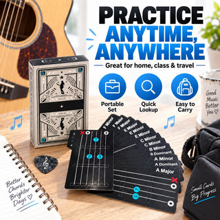 🎸✨ ChordDeck – Guitar Chord Learning Cards for Faster Chord Practice