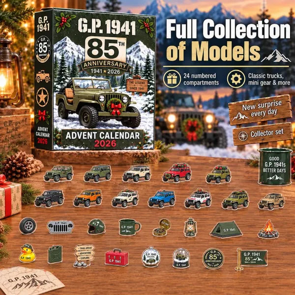 🚗 85th Anniversary Off-Road Legends 24-Day Christmas Advent Calendar