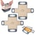 🥐Cross‑Shape Food‑Safe Baking Liner, Simple Clean‑Up Alternative To Disposable Parchment Paper