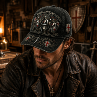 ⚔️ HonorBound – Knights Templar Cap