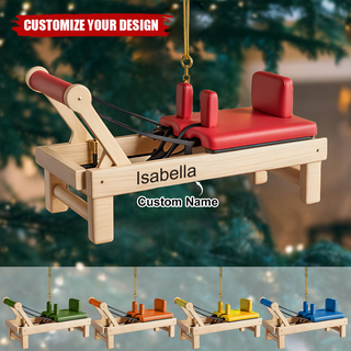 PilatesCharm – Acrylic Pilates Equipment Ornament