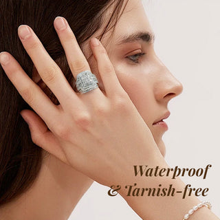 StarlaceHalo – Eternal Halo Statement Ring