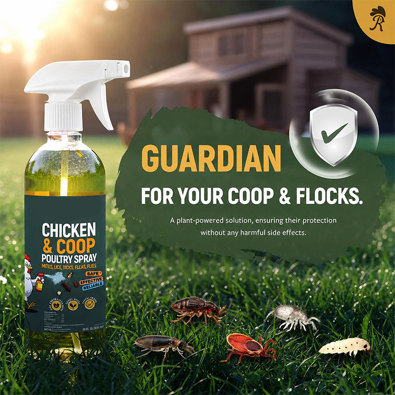 ⚡🐔 CoopGuard – Natural Plant-Based Spray for the Chicken Coop