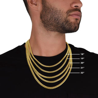 SonBond – To My Son Cuban Link Chain with Message Card