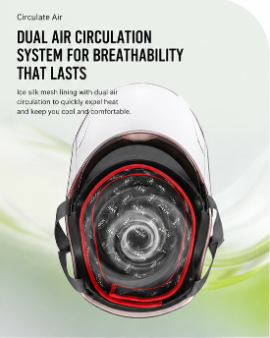 AirVisor – 🏍️ Lightweight Dual-Visor Motorcycle Helmet | ⚖️ Light & Flexible Riding Helmet | 🛡️ Sturdy ABS Shell