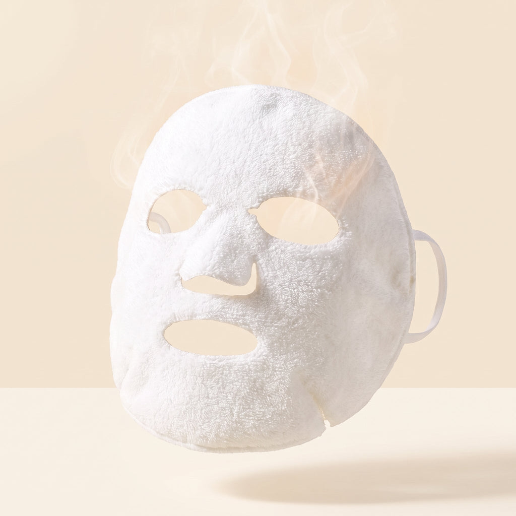 SteamVeil – Reusable Hot & Cold Facial Steam Towel for Home Spa Skin Care