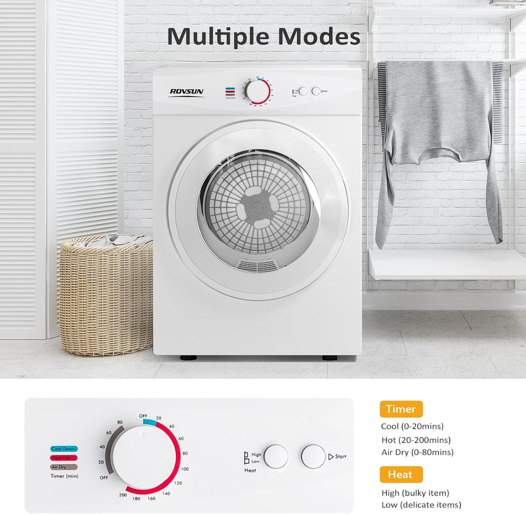 LaundryEase – Portable Washer and Dryer Set
