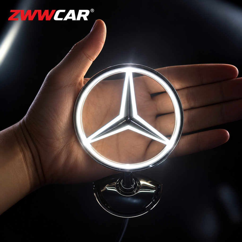 StarGlow – Illuminated LED Emblem Replacement for Mercedes-Benz