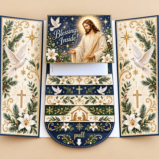 Waterfall Christmas Gift Card Booklet: Make Gift Cards Feel Truly Special 🎁✨