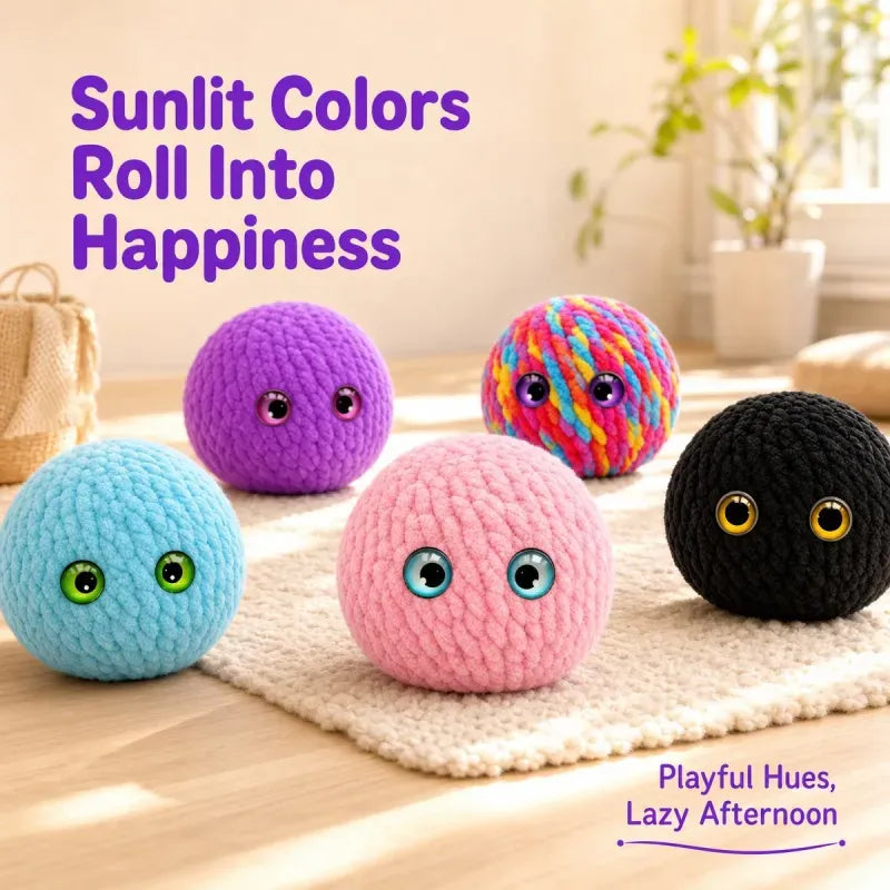 BubbleBuddy – 📦 Soft Handwoven Crochet Bubble Squishy Fidget Toy