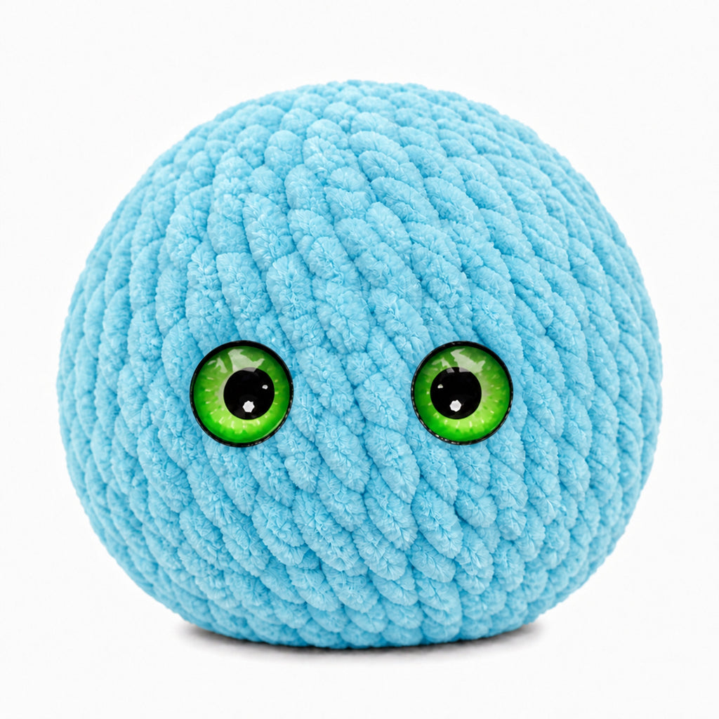 BubbleBuddy – 📦 Soft Handwoven Crochet Bubble Squishy Fidget Toy