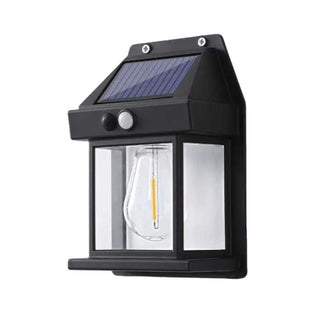GlowGuard – 4-Pack Solar Outdoor Wall Lights with Motion Sensor