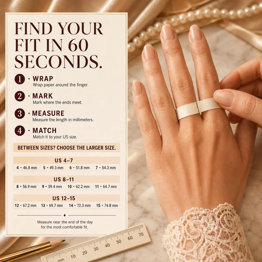 EverwildMarquise – 🔥 Lab-Grown Diamond Vine Ring in Gold or Silver