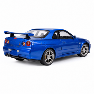 LegendForge – 1:12 Scale Skyline GT-R R34 Model Building Kit, 537 Parts