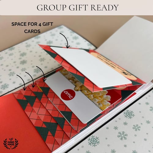 Waterfall Christmas Gift Card Booklet: Make Gift Cards Feel Truly Special 🎁✨